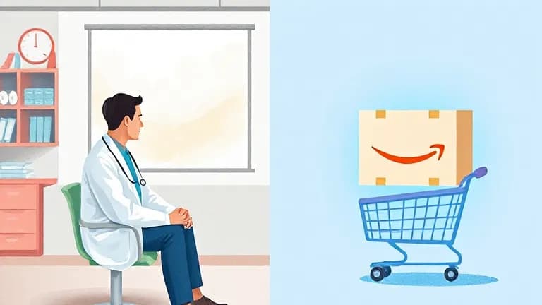 我媽問我：「如果有一天醫生被 AI 取代，我是不是要改跟 Amazon 的機器人說我肚子痛？」