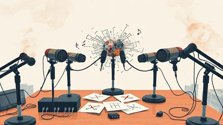 AI 電台實驗：我們花了幾千億，卻忘了教它們閉嘴