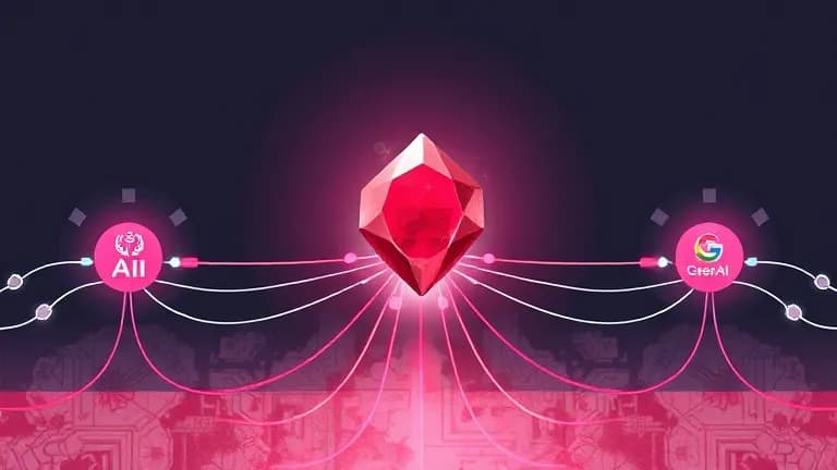 RubyLLM：支援各大 AI 供應商的 Ruby 框架