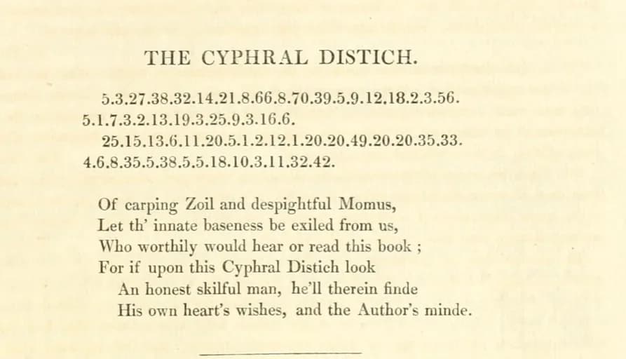 AI聲稱解開400年密碼「Cyphral Distich」：我們調閱原件逐字核對的結果