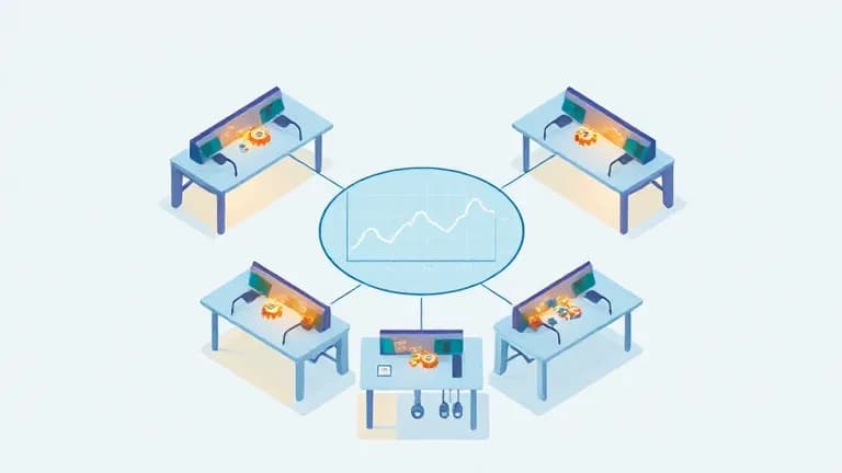 Five labs, five minds:在小模型上建構多模型金融劇本