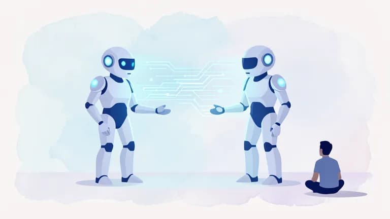 AI 開始直接跟 AI 說話,人類被擠到旁邊當觀眾